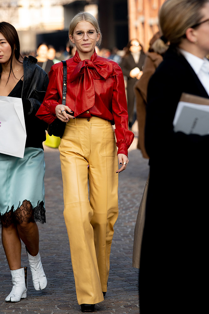 Milan Fashion Week Street Style Fall 2020 #49