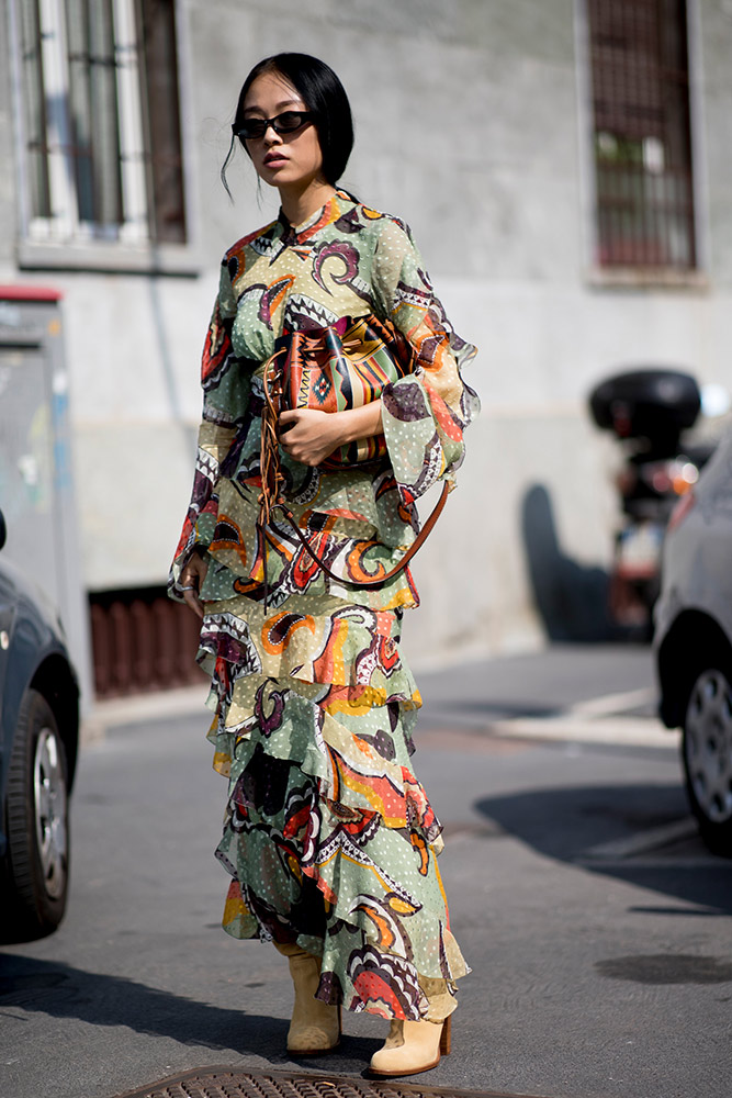Milan Fashion Week Street Style Spring 2019 #9
