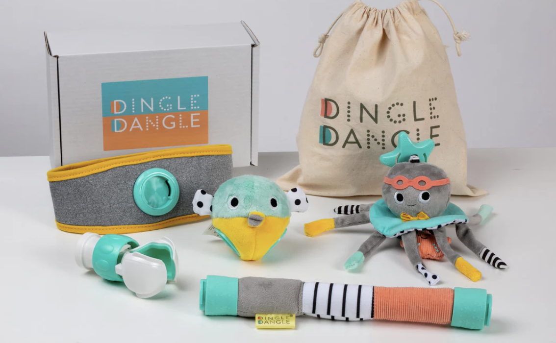 Dingle Dangle Сенсорный игровой набор 3-в-1