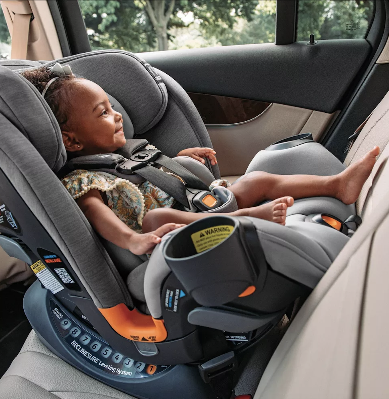 Chicco OneFit ClearTex All-in-One Convertible Car Seat