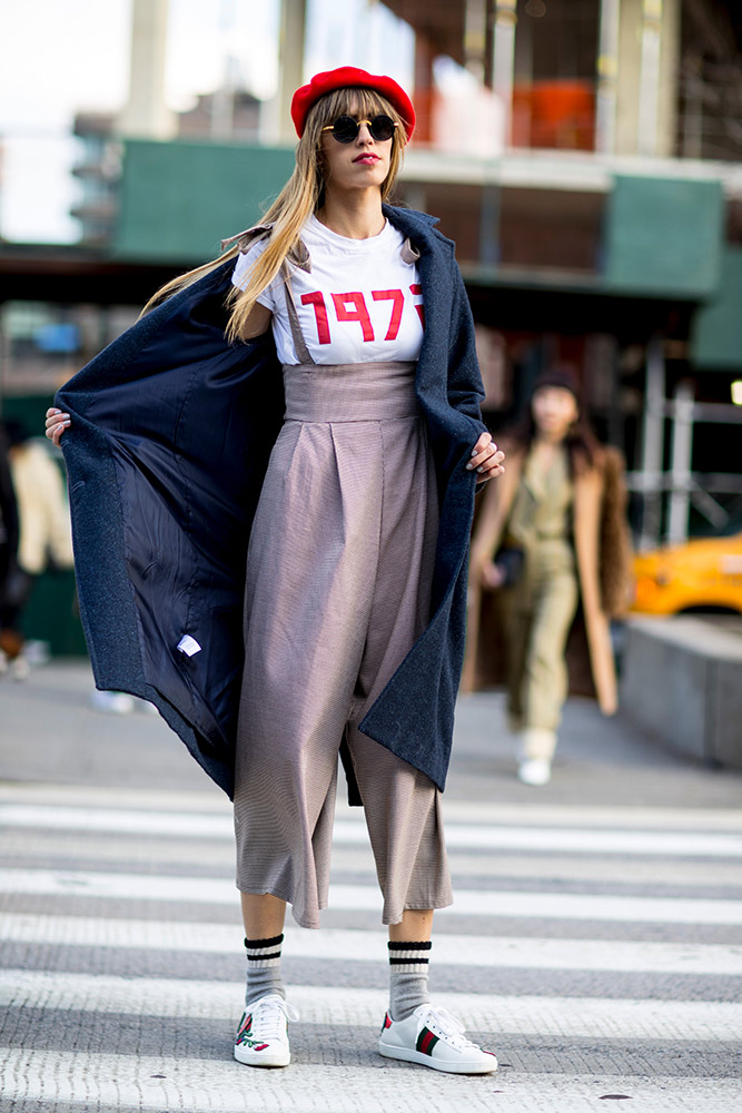 New York Fashion Week Fall 2018 Street Style #90