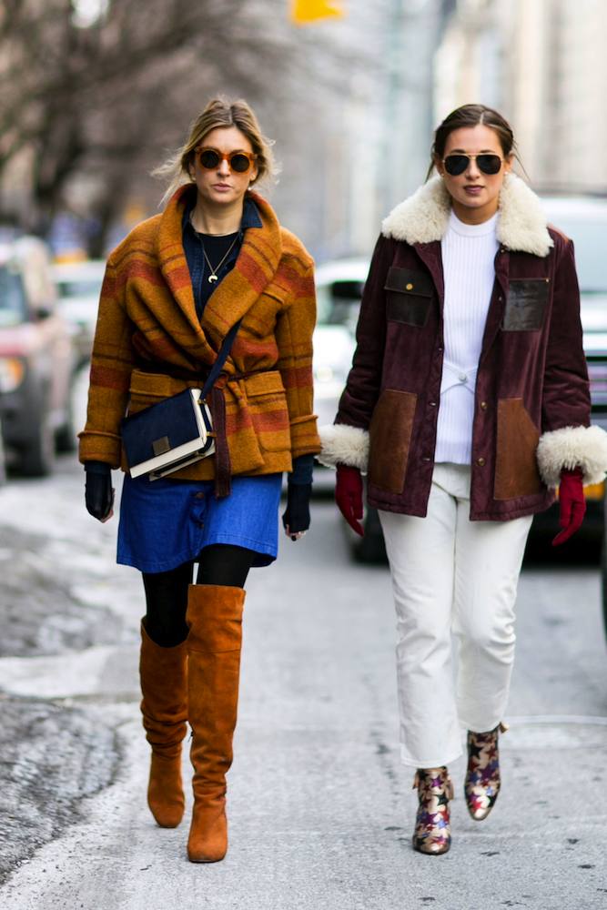 New York Fashion Week Fall 2015 Street Style - theFashionSpot