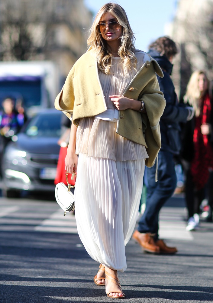 Outerwear Trend: Fashion Girls Adopt the Cold Shoulder Look ...