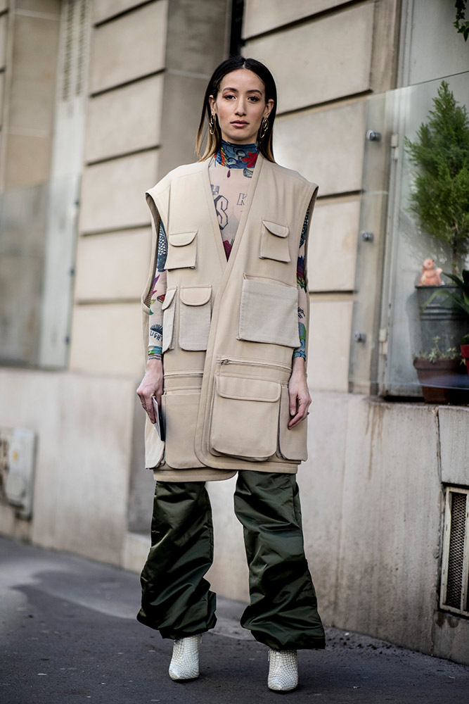 Paris Fashion Week Street Style Fall 2019 #104