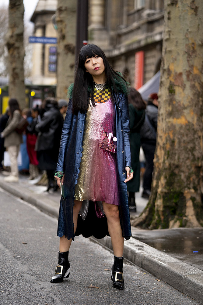 Paris Fashion Week Street Style Fall 2020 #54