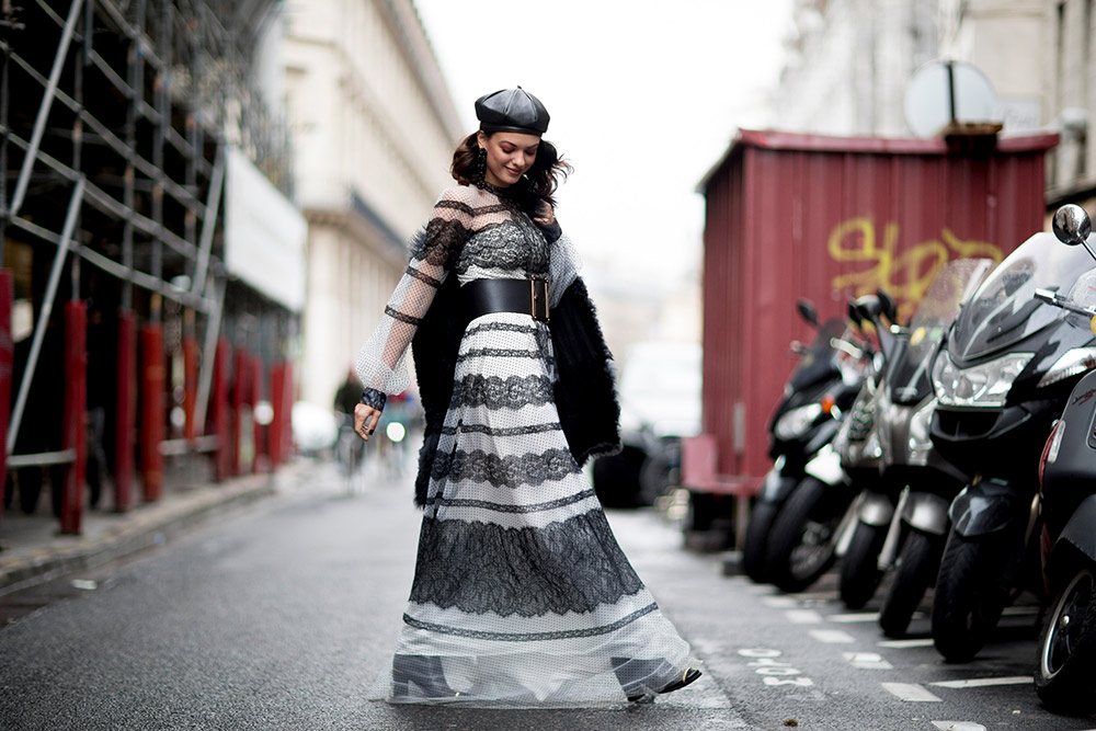 Paris Haute Couture Spring 2018 Street Style #71
