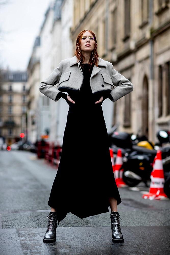 Paris Haute Couture Spring 2018 Street Style #10