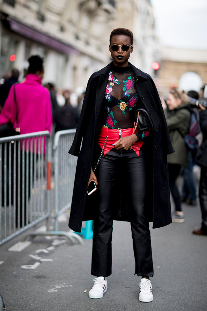 Paris Haute Couture Spring 2018 Street Style #41