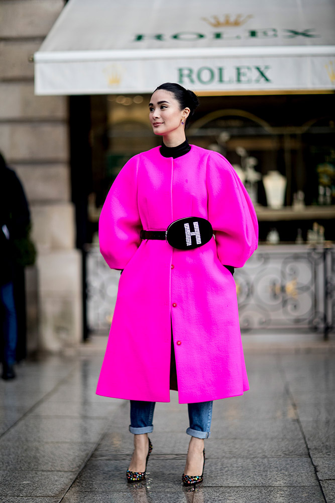 Paris Haute Couture Spring 2018 Street Style #49