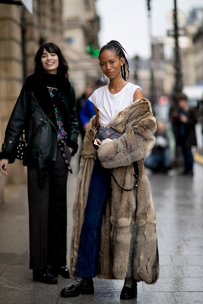 Paris Haute Couture Spring 2018 Street Style #50