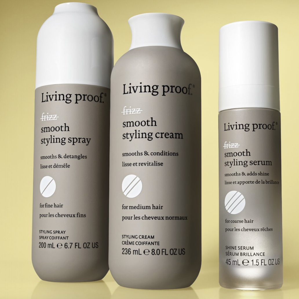 No-Frizz Smooth Styling Creme, Serum and Spray