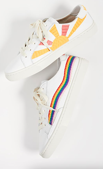 Soludos Rainbow Wave Sneakers  