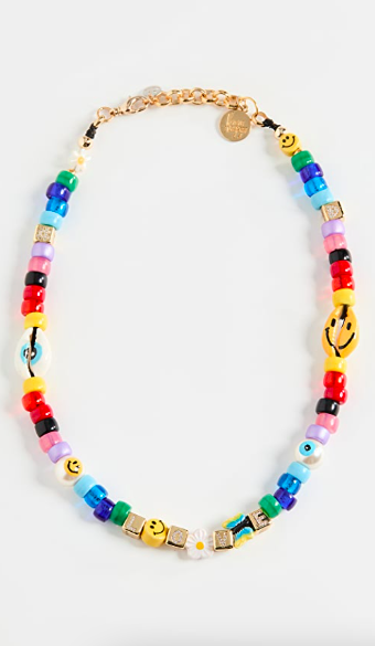Venessa Arizaga Rainbow Love Necklace 