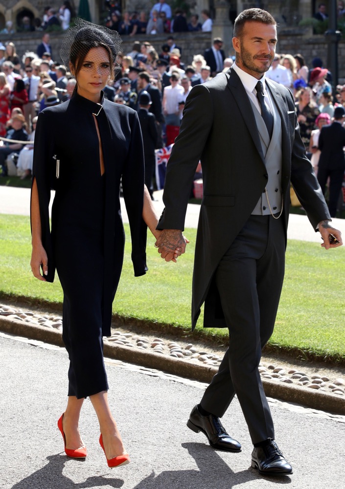 Victoria and David Beckham at the Ceremony