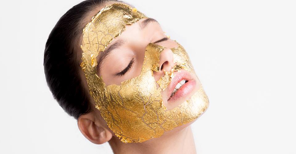 Gold Leaf Mask 