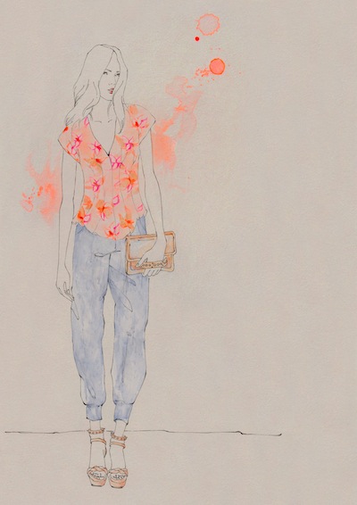 Fashion Week Preview: Designers Share Spring 2013 Sketches and ...