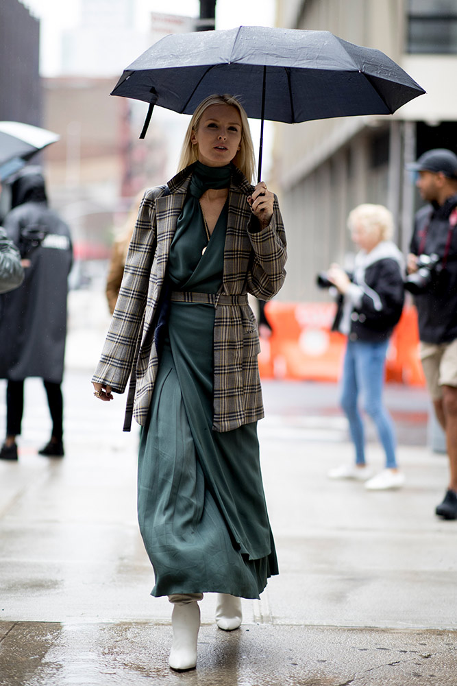Street Style Snaps that Will Have You Wishing for a Rainy Day #3