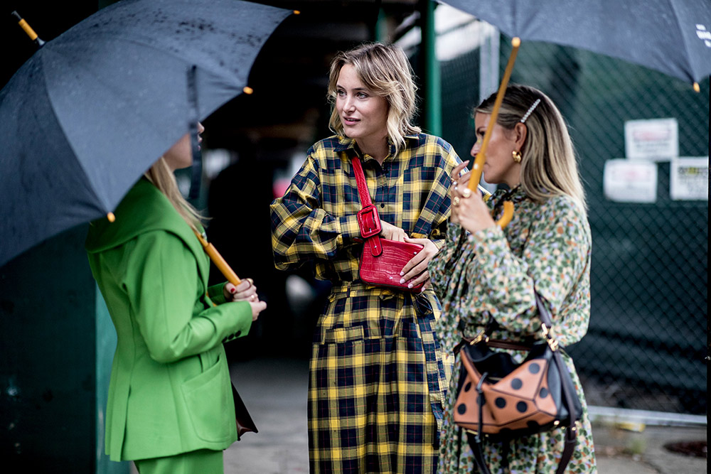 Street Style Snaps that Will Have You Wishing for a Rainy Day #11