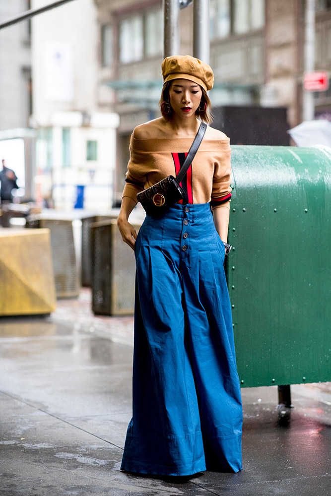 Street Style Snaps that Will Have You Wishing for a Rainy Day #13