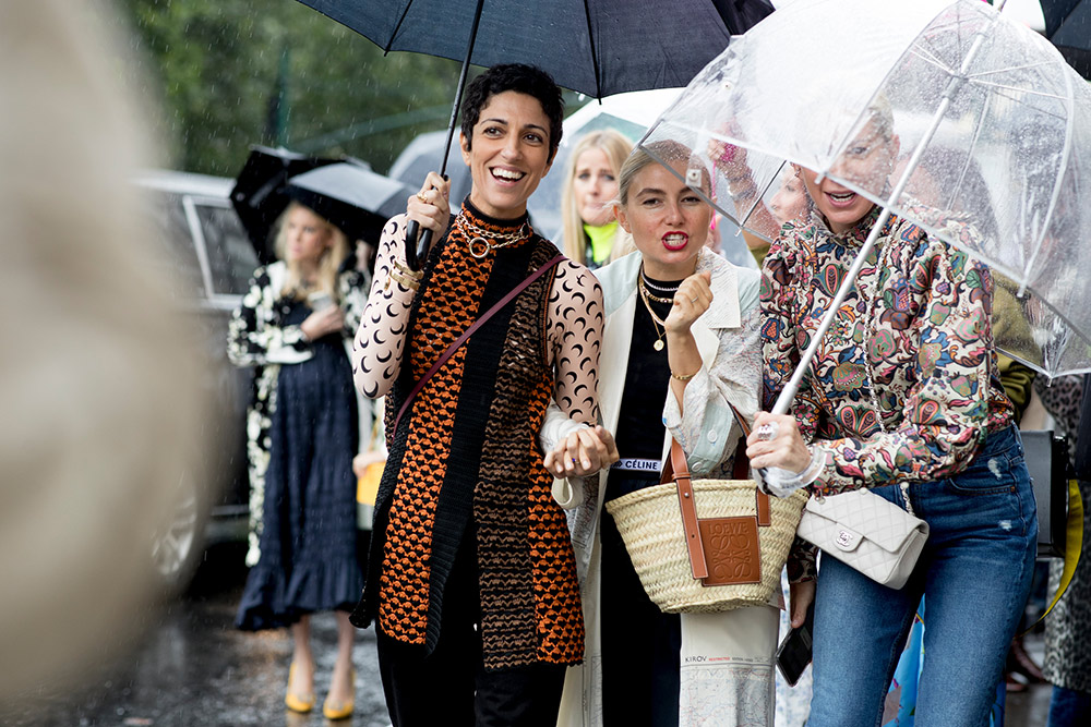 Street Style Snaps that Will Have You Wishing for a Rainy Day #28