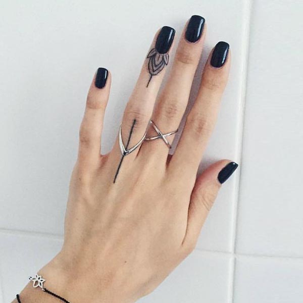 13 Finger Tattoos Prettier Than Your Flashy Rings  theFashionSpot