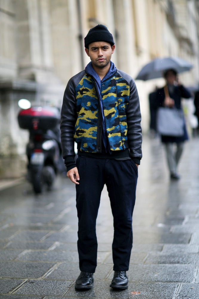 Paris Men's Fashion Week Street Style Fall 2014 - theFashionSpot