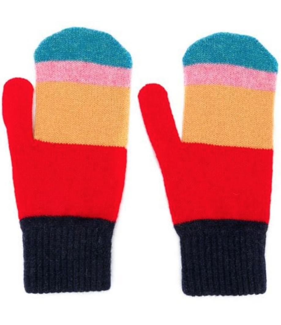 Mittens That Do the Colorblocking for You