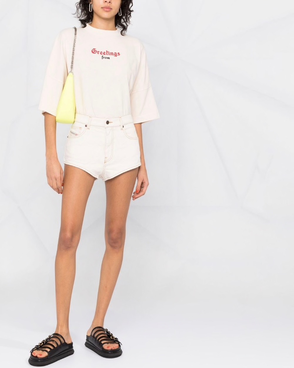 White Denim Shorts Destined for Summer - theFashionSpot