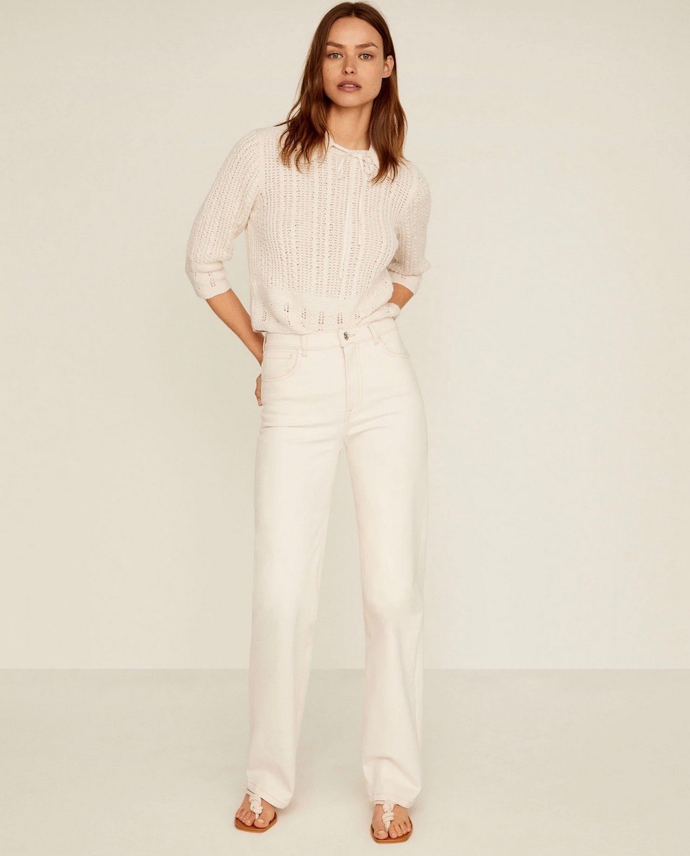 White Jeans to Show Off All Your Summer Tops - theFashionSpot