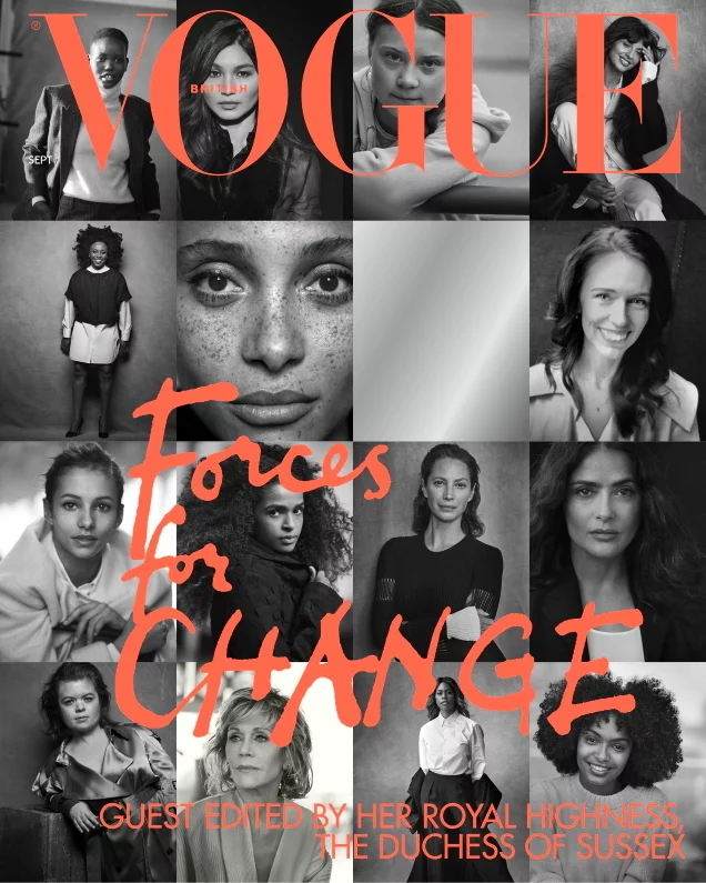 MISS: UK Vogue September 2019 Forces for Change by Peter Lindbergh