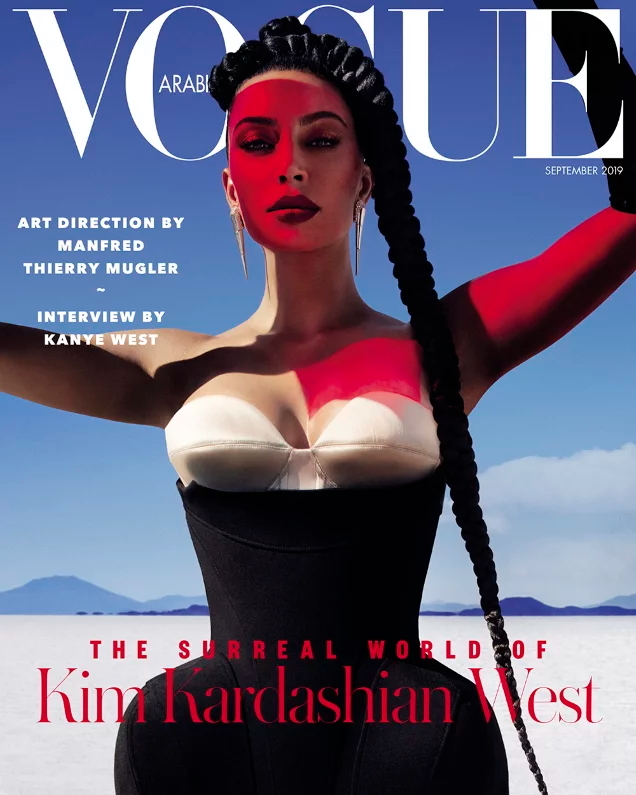 HIT: Vogue Arabia September 2019 Kim Kardashian by Txema Yeste