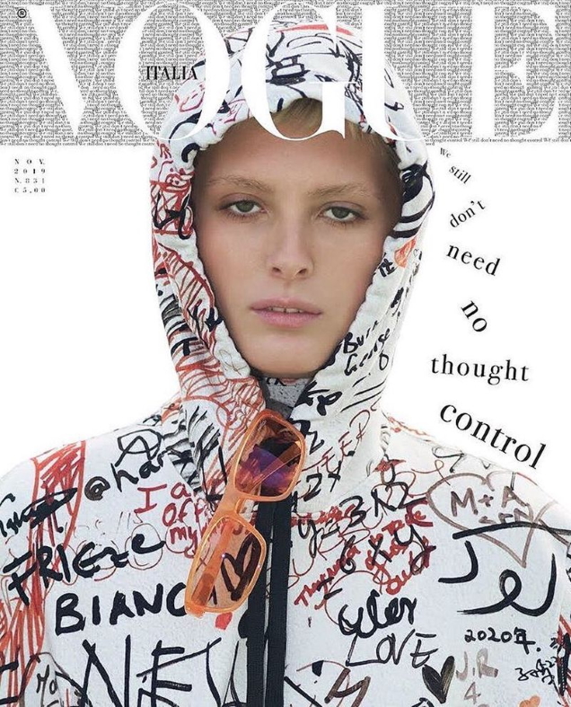 MISS: Vogue Italia November 2019 Florence Hutchings by David Sims