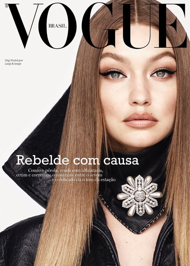 Gigi Hadid: Vogue Brazil September 2019 by Luigi & Iango
