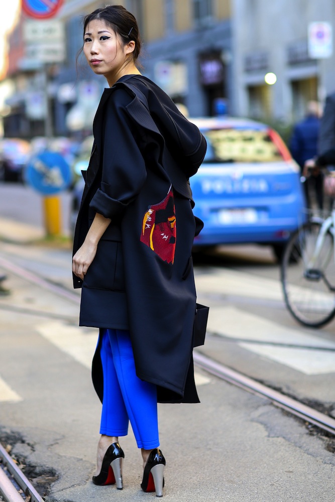 Milan Fashion Week 2014 Street Style - theFashionSpot